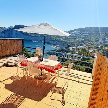 Ponzamania La Terrazza Di Cala Feola Apartment Exterior foto